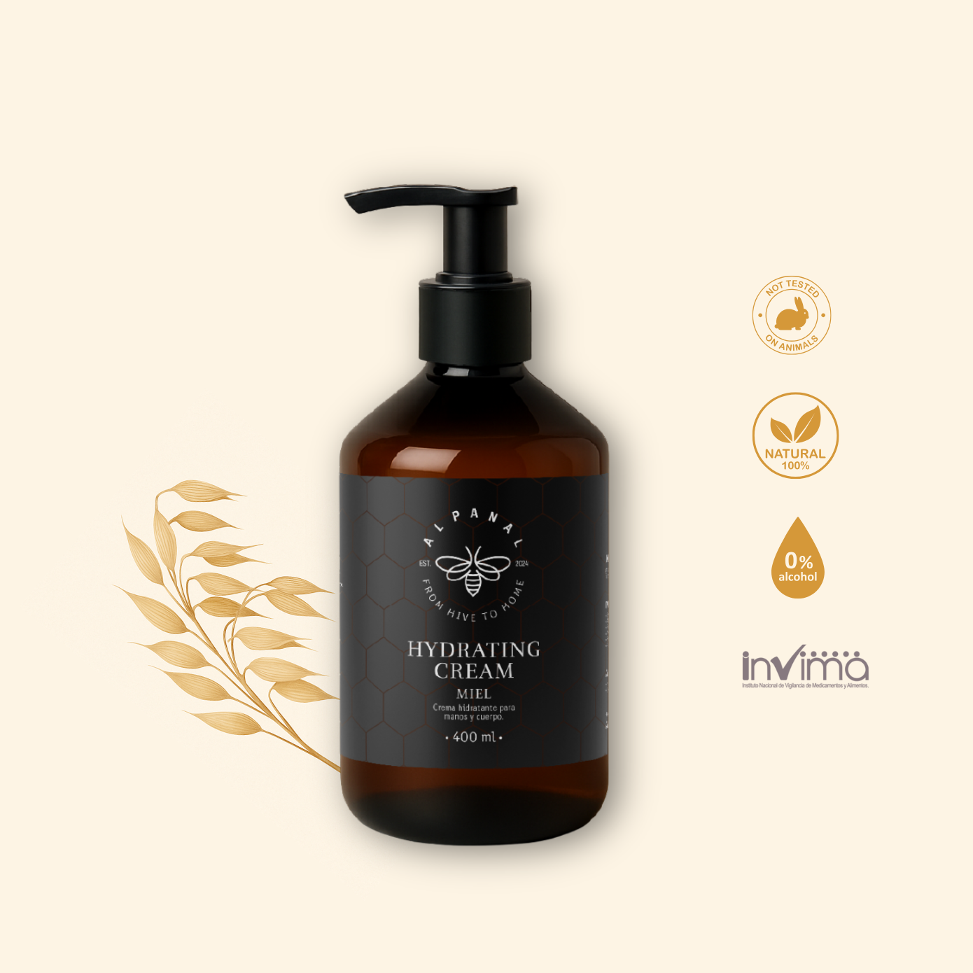 HYDRATING CREAM 400 ML